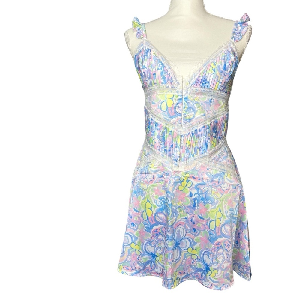 For Love and Lemons Midsummer Floral Slip Mini Dress Size Medium NWT